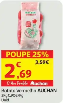 Auchan Batata Vermelha AUCHAN promoção