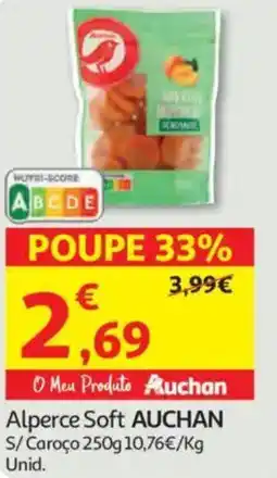 Auchan Alperce Soft AUCHAN S/Caroço promoção