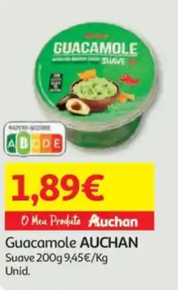 Auchan Guacamole AUCHAN Suave promoção