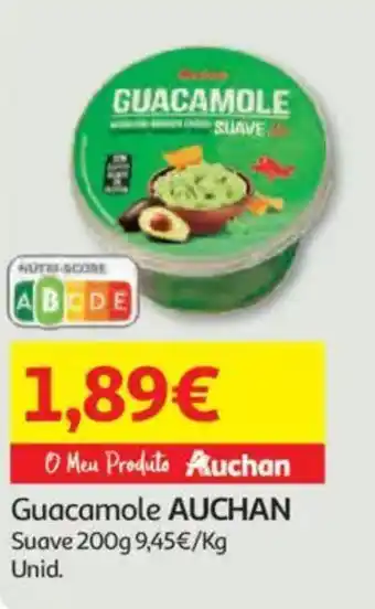 Auchan Guacamole AUCHAN Suave promoção