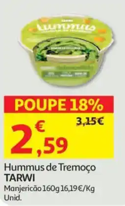 Auchan Hummus de Tremoço TARWI promoção