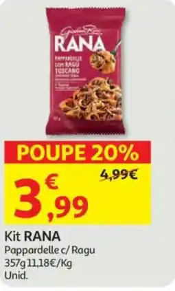Auchan Kit RANA promoção