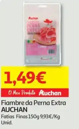 Auchan Fiambre da Perna Extra AUCHAN promoção