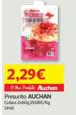 Auchan Presunto AUCHAN promoção