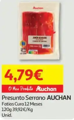 Auchan Presunto Serrano AUCHAN promoção