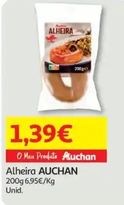 Auchan Alheira AUCHAN promoção