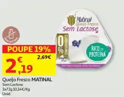 Auchan Queijo Fresco MATINAL promoção