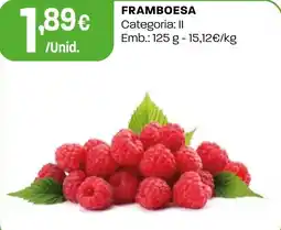 Intermarché Framboesa promoção