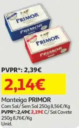 Auchan Manteiga PRIMOR promoção