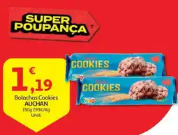 Auchan Bolachas Cookies AUCHAN promoção