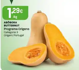 Intermarché Abobora butternut programa origens promoção