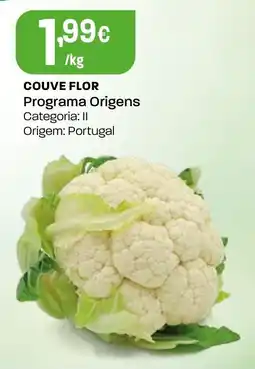 Intermarché COUVE FLOR Programa Origens promoção
