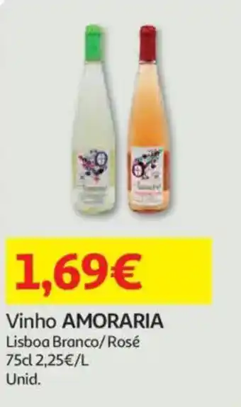 Auchan Vinho AMORARIA promoção