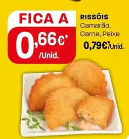 Intermarché RISSÕIS Camarão, Carne, Peixe promoção