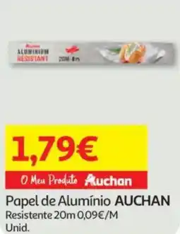 Auchan Papel de Alumínio AUCHAN promoção