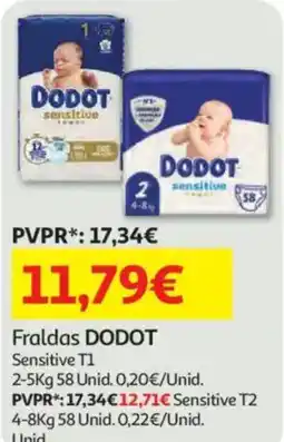 Auchan Fraldas DODOT promoção