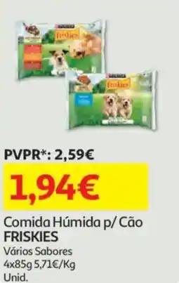Auchan Comida Húmida p/ Cão FRISKIES promoção