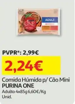 Auchan Comida Húmida p/ Cão Mini PURINA ONE promoção