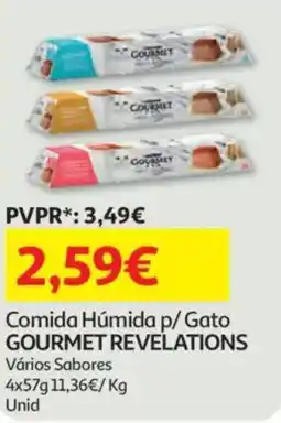 Auchan Comida Húmida p/ Gato GOURMET REVELATIONS promoção