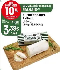 Intermarché QUEIJO DE CABRA Palhais promoção
