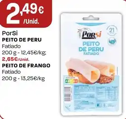 Intermarché PorSi PEITO DE PERU Fatiado promoção