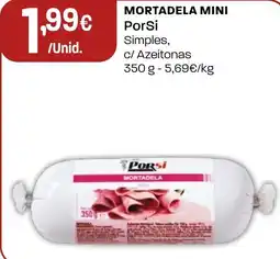 Intermarché Mortadela mini PorSi promoção