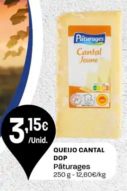 Intermarché Queijo cantal dop Pâturages promoção