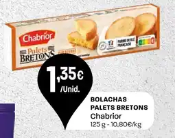 Intermarché Bolachas palets bretons chabrior promoção