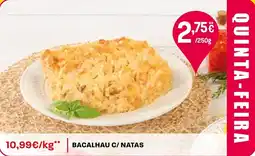 Intermarché Bacalhau c/natas promoção