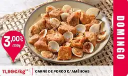 Intermarché Carne de porco c/ ameijoas promoção
