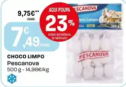 Intermarché Choco limpo Pescanova promoção