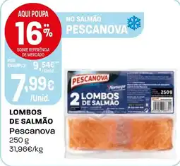 Intermarché Lombos de salmão Pescanova promoção