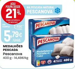 Intermarché Medalhões pescada Pescanova promoção