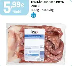 Intermarché Tentáculos de pota PorSi promoção
