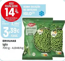 Intermarché Ervilhas Iglo promoção