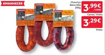 Amanhecer Chouriço Beira Alta promoção