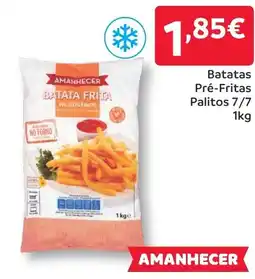 Amanhecer Batatas Pré-Fritas Palitos 7/7 promoção