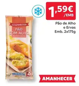 Amanhecer Pão de Alho e Ervas promoção