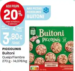 Intermarché PICCOLINIS Buitoni promoção