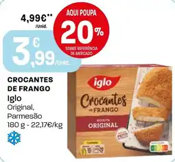 Intermarché Crocantes de frango Iglo promoção