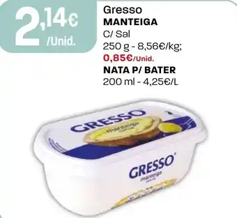 Intermarché Gresso MANTEIGA C/ Sal promoção