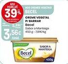 Intermarché Creme vegetal p/ barrar becel promoção