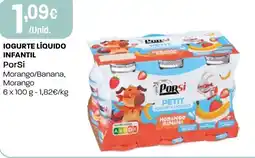 Intermarché Iogurte líquido infantil porsi promoção