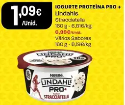Intermarché Iogurte proteína pro + lindahls promoção