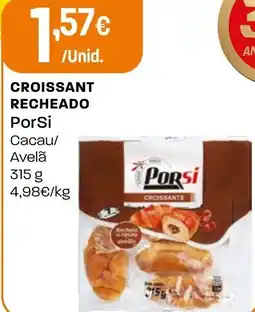 Intermarché Croissant recheado PorSi promoção