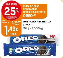Intermarché Bolacha recheada Oreo promoção