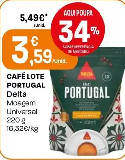 Intermarché Café lote portugal Delta promoção