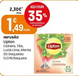 Intermarché Infusão Lipton promoção