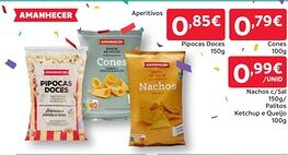 Amanhecer Aperitivos Cones promoção