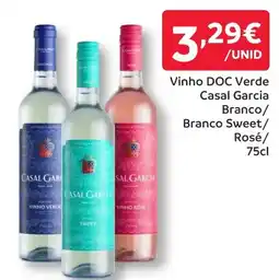 Amanhecer Vinho DOC Verde Casal Garcia promoção